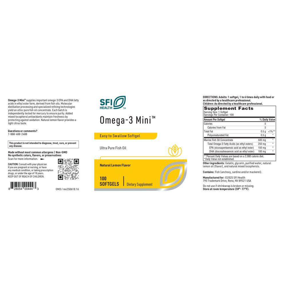 Omega 3 Mini Fish Oil