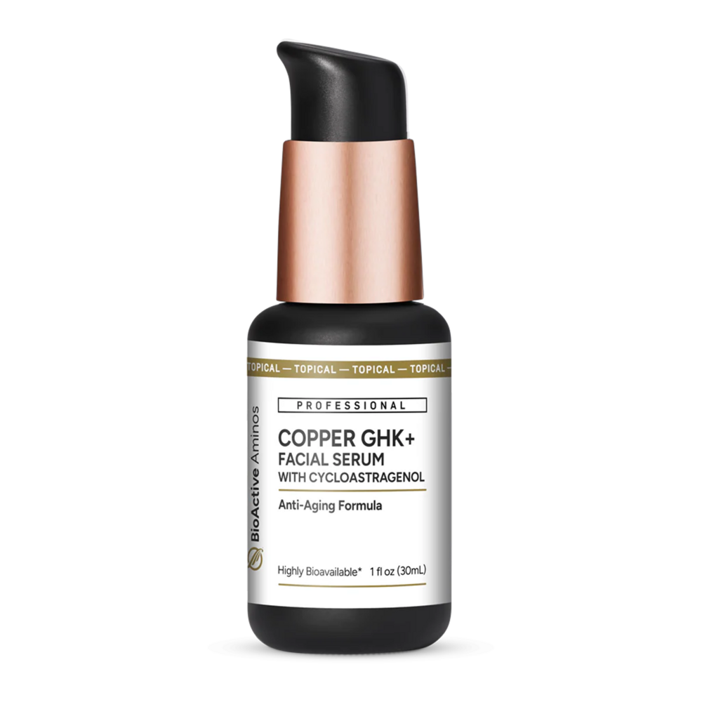 Copper GHK+ Facial Serum with Cycloastragenol