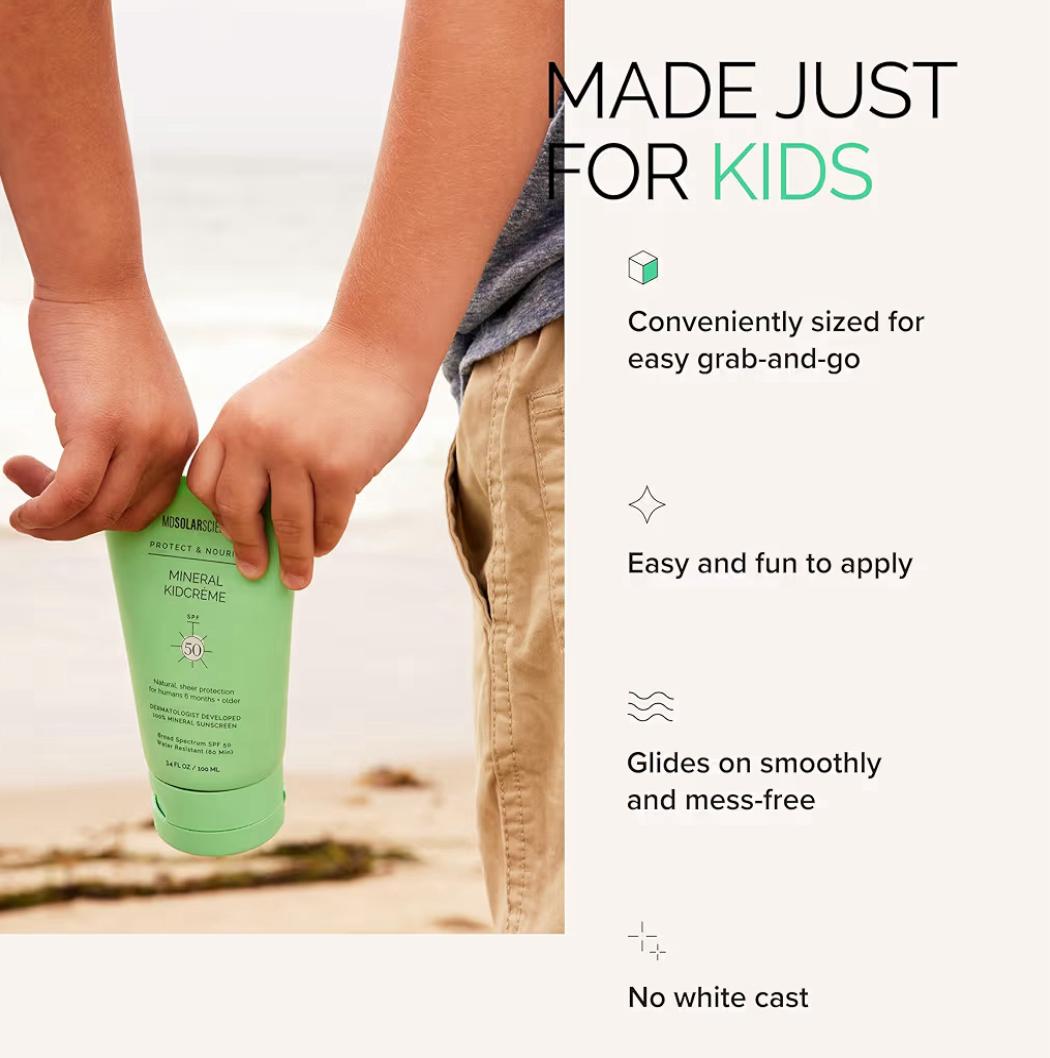 Kidcreme SPF 50 MD SOLAR SCIENCES Mineral