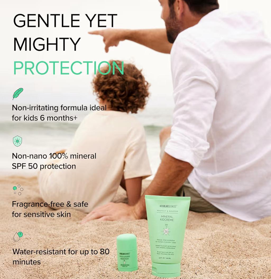 Kidcreme SPF 50 MD SOLAR SCIENCES Mineral