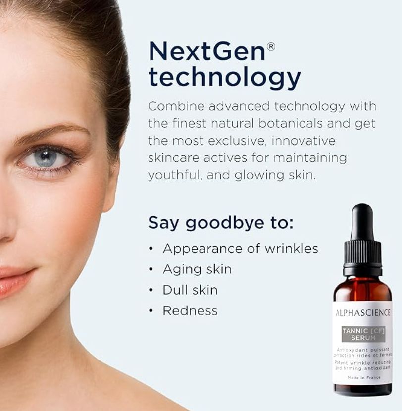 ALPHASCIENCE TANNIC SERUM FOR SMOOTH